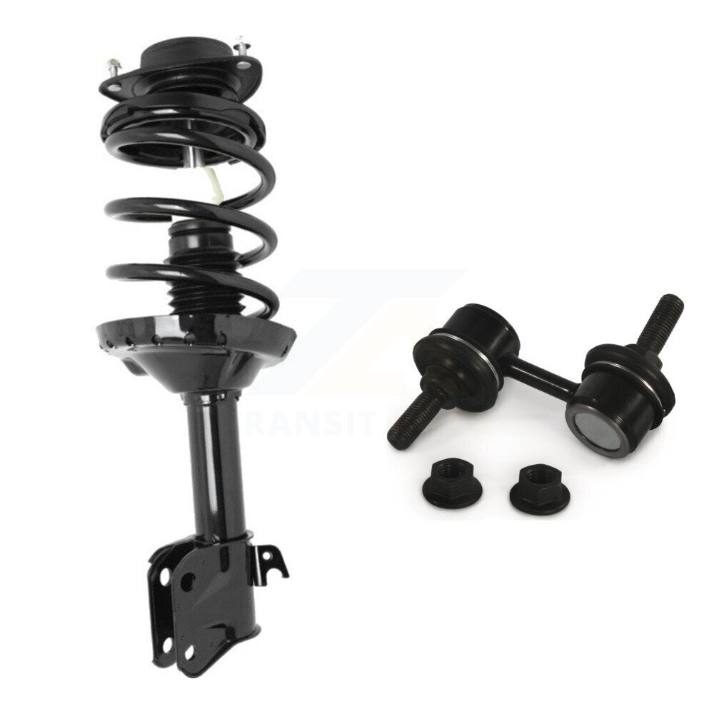 [Avant Gauche] Ensemble de jambe de suspension avec ressort hélicoïdal pour 2009-2013 Subaru Forester Excludes Turbocharged KSS-104562