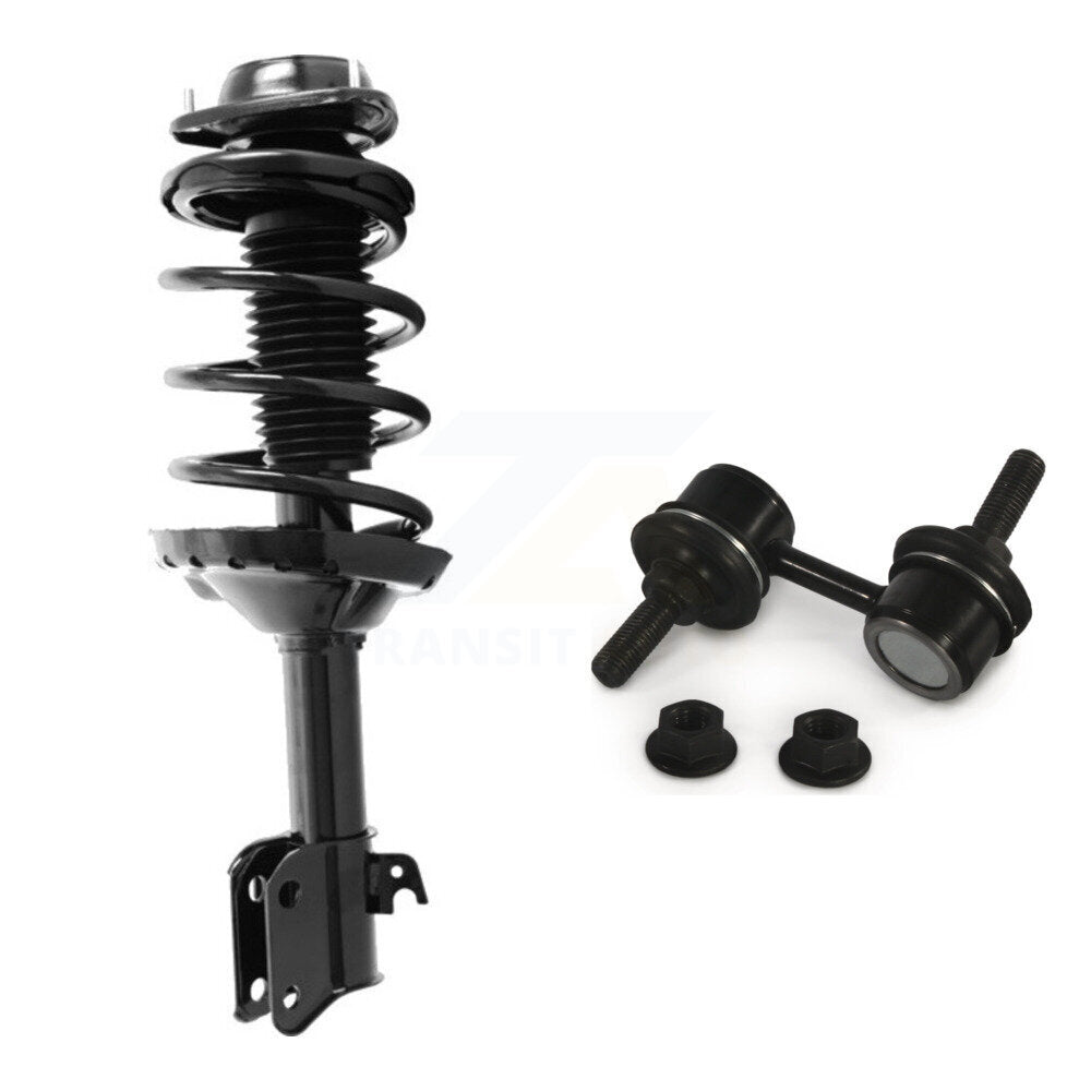 [Avant Gauche] Ensemble de jambe de suspension avec ressort hélicoïdal pour Subaru Forester KSS-104567