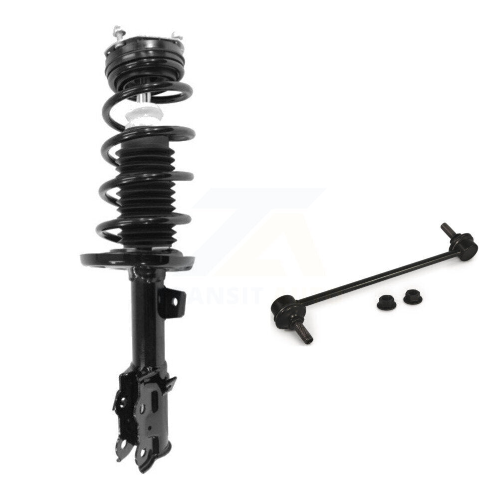 [Avant Gauche] Ensemble de jambe de suspension avec ressort hélicoïdal pour 2011-2019 Ford Fiesta KSS-104571