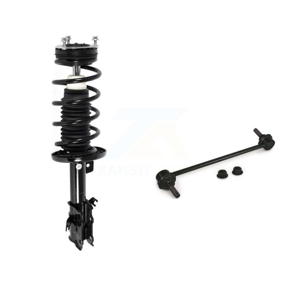 [Avant Gauche] Ensemble de jambe de suspension avec ressort hélicoïdal pour 2011-2019 Ford Fiesta KSS-104572