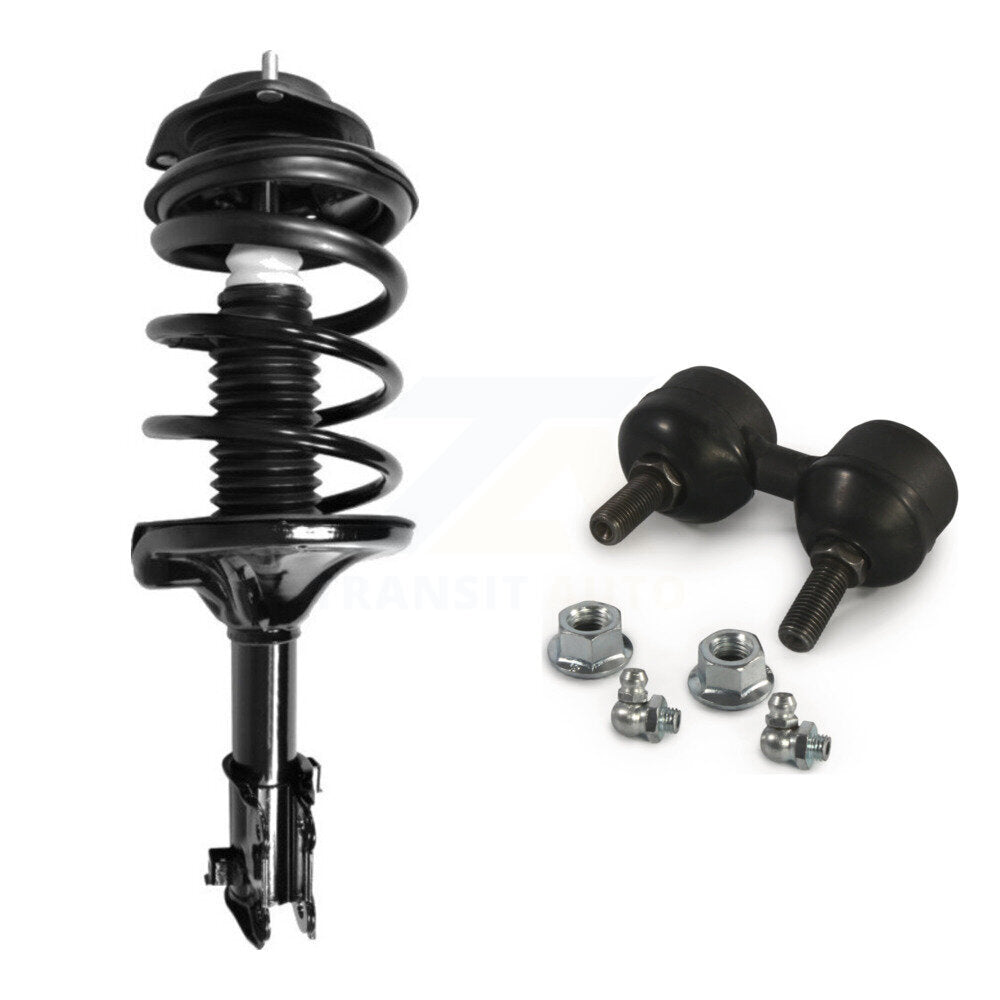 [Avant Gauche] Ensemble de jambe de suspension avec ressort hélicoïdal pour 2001-2006 Hyundai Elantra KSS-104575