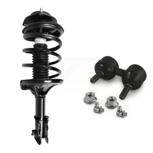 [Avant Gauche] Ensemble de jambe de suspension avec ressort hélicoïdal pour 2001-2006 Hyundai Elantra KSS-104575