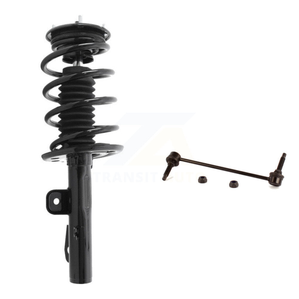 [Avant Gauche] Ensemble de jambe de suspension avec ressort hélicoïdal pour 2010-2012 Ford Flex Excludes Turbo Models KSS-104579
