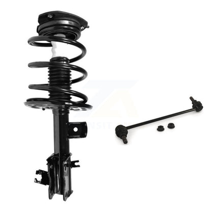 [Avant Gauche] Ensemble de jambe de suspension avec ressort hélicoïdal pour 07-12 Nissan Altima GAS engine Excludes Hybrid KSS-104587
