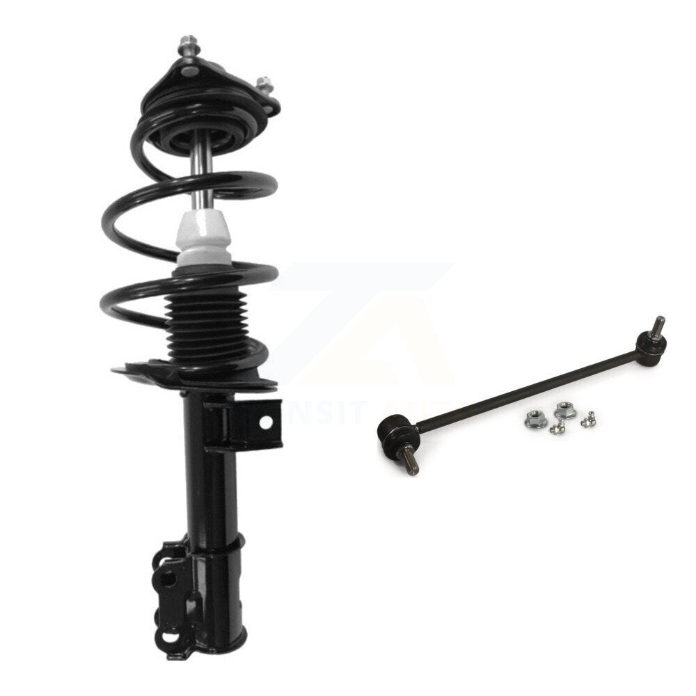 [Avant Gauche] Ensemble de jambe de suspension avec ressort hélicoïdal pour Kia Optima KSS-104588