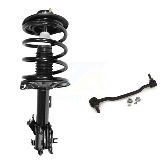 [Avant Gauche] Ensemble de jambe de suspension avec ressort hélicoïdal pour 2002-2006 Nissan Altima 2.5L Excludes V6 Engine KSS-104593