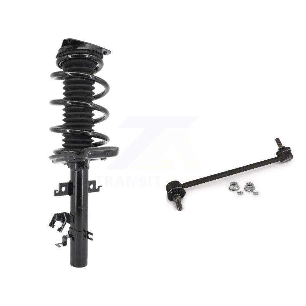[Avant Gauche] Ensemble de jambe de suspension avec ressort hélicoïdal pour Nissan Rogue Sport Qashqai FWD/AWD KSS-104599