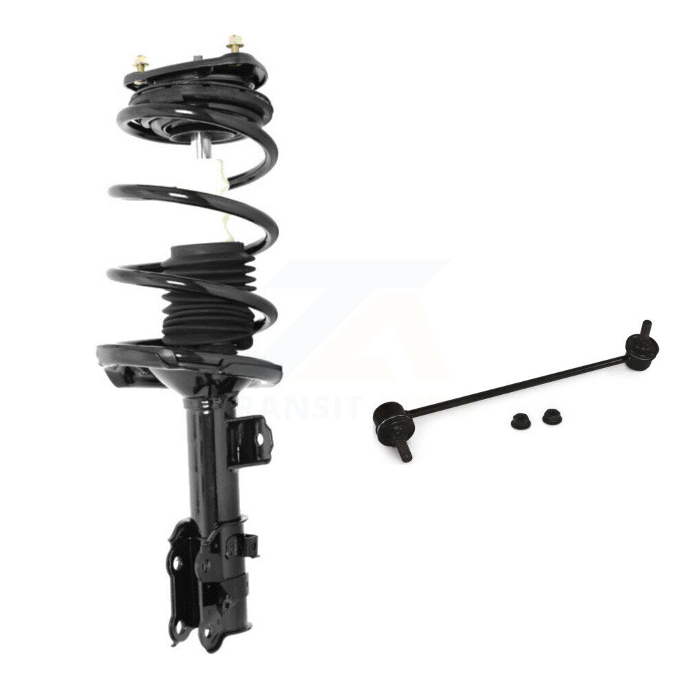 [Avant Gauche] Ensemble de jambe de suspension avec ressort hélicoïdal pour Hyundai Accent Kia Rio Rio5 KSS-104602