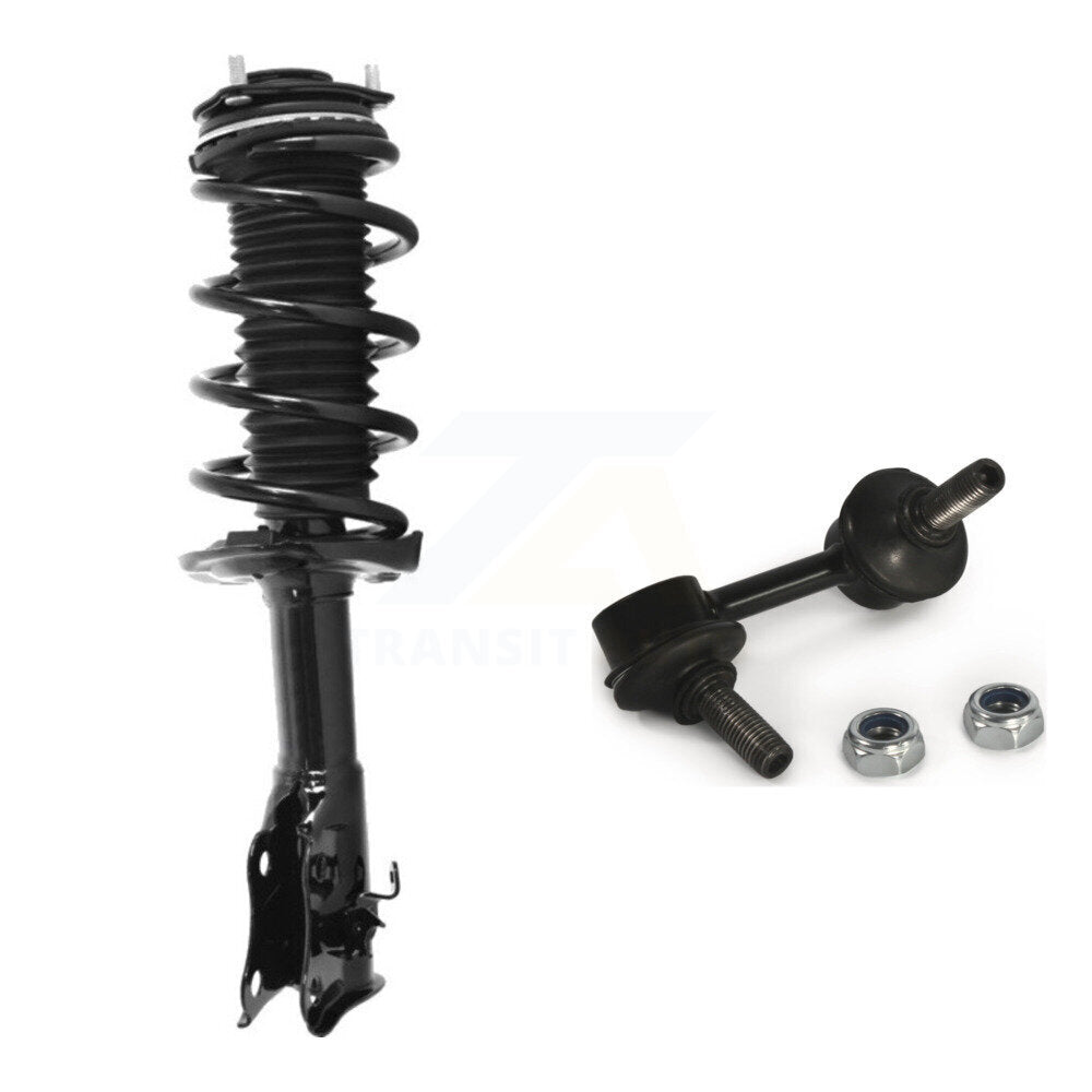 [Avant Gauche] Ensemble de jambe de suspension avec ressort hélicoïdal pour Honda Civic Excludes Sedan Si Models KSS-104604