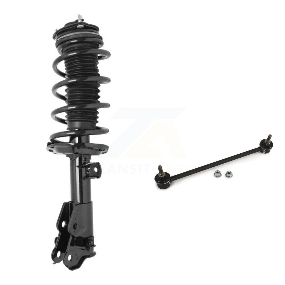 [Avant Gauche] Ensemble de jambe de suspension avec ressort hélicoïdal pour 2012 Honda Civic Excludes Coupe Si Model KSS-104606