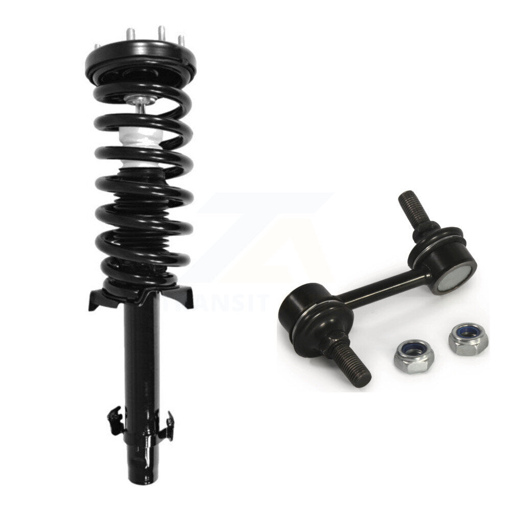 [Avant Gauche] Ensemble de jambe de suspension avec ressort hélicoïdal pour Honda Accord Excludes Sedans with V6 engines KSS-104612