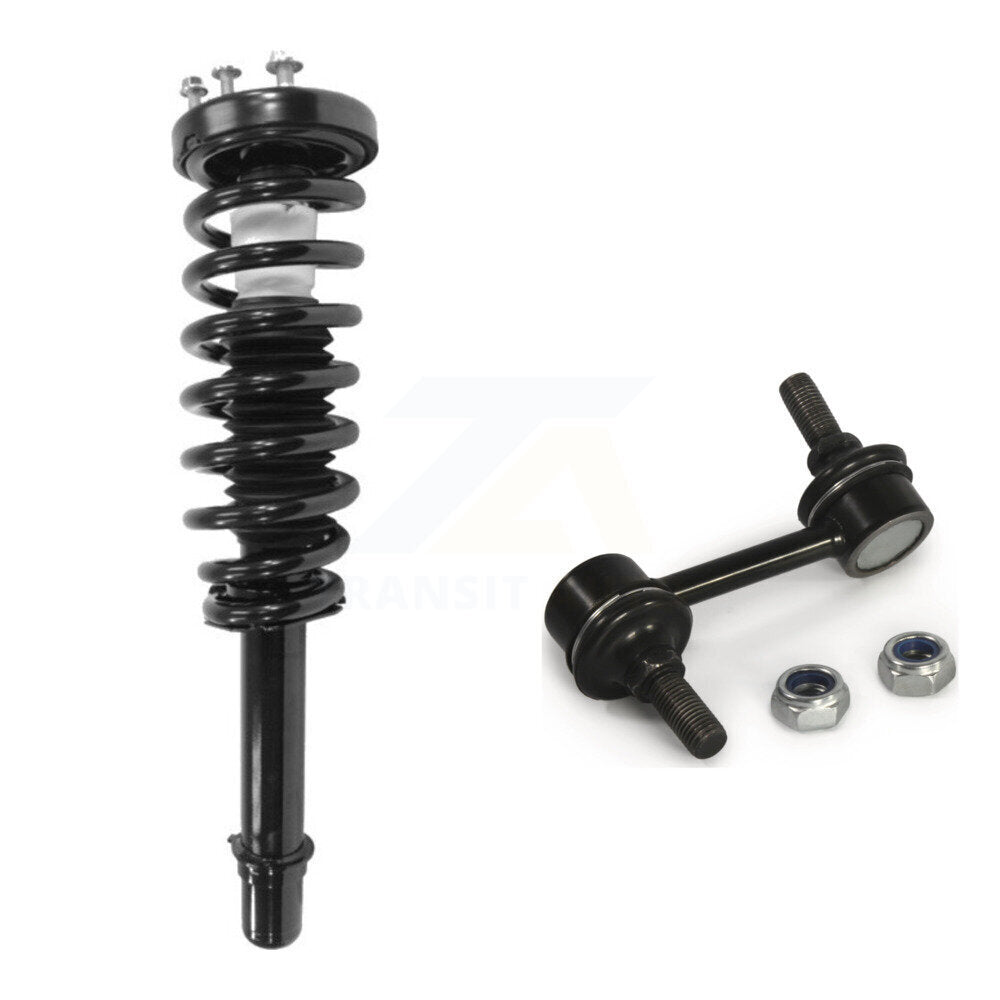 [Avant Gauche] Ensemble de jambe de suspension avec ressort hélicoïdal pour 2004-2008 Acura TSX KSS-104615
