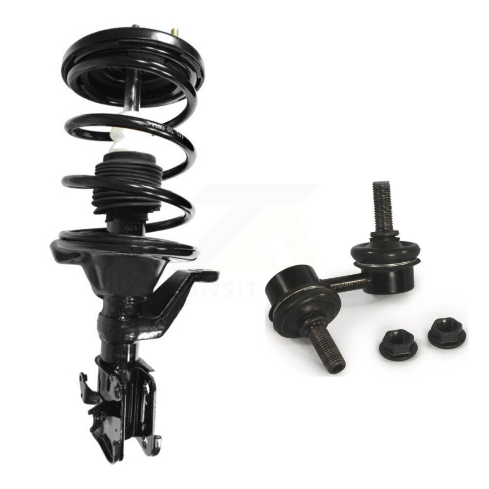 [Avant Gauche] Ensemble de jambe de suspension avec ressort hélicoïdal pour Honda Civic Acura EL KSS-104618