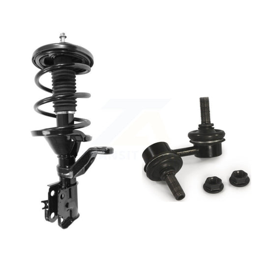 [Avant Gauche] Ensemble de jambe de suspension avec ressort hélicoïdal pour 2002-2004 Acura RSX KSS-104619