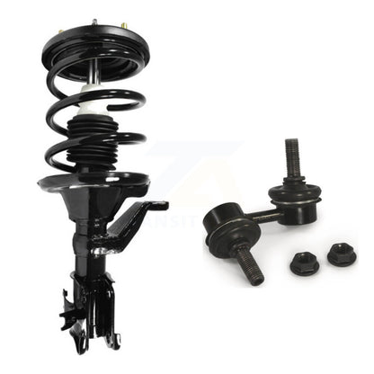 [Avant Gauche] Ensemble de jambe de suspension avec ressort hélicoïdal pour Honda Civic Excludes Hybrid Si Models KSS-104620