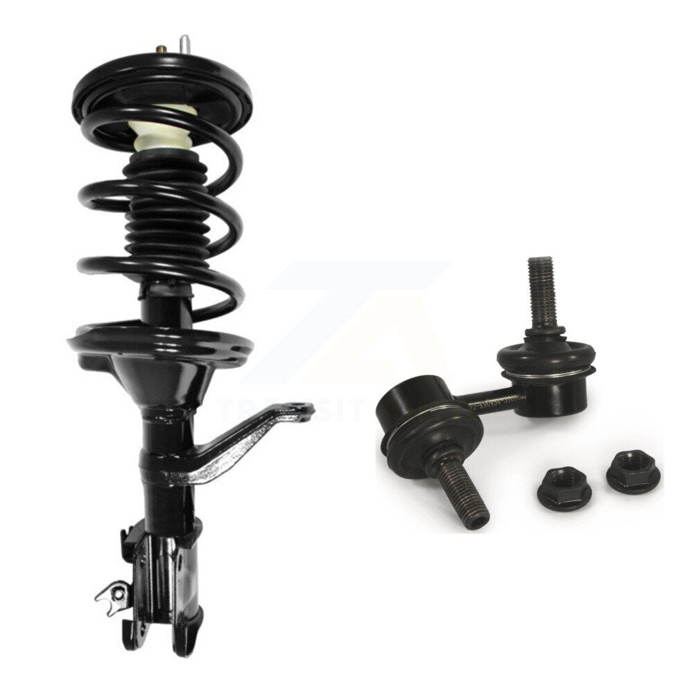 [Avant Gauche] Ensemble de jambe de suspension avec ressort hélicoïdal pour Honda Element KSS-104622