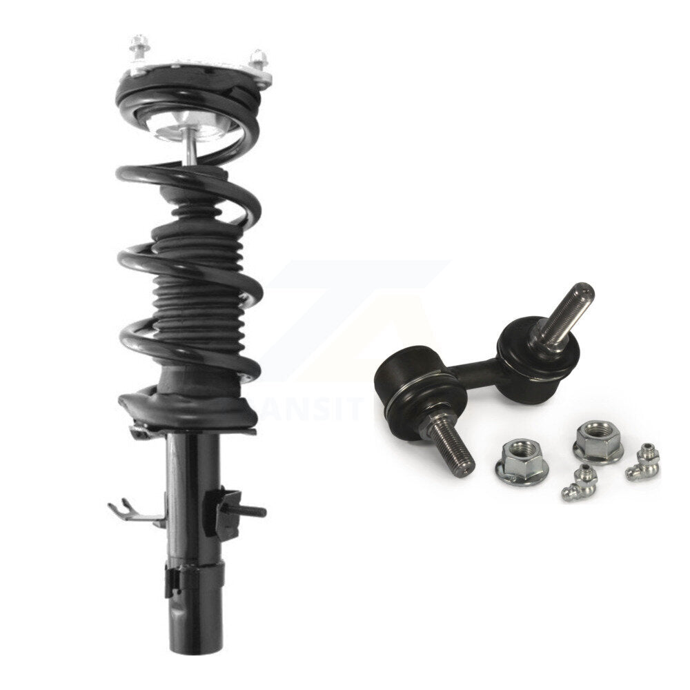 [Avant Gauche] Ensemble de jambe de suspension avec ressort hélicoïdal pour INFINITI G37 Q60 Coupe with AWD KSS-104632