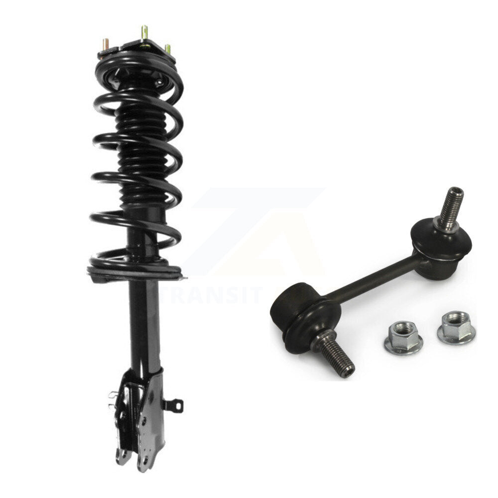 [Avant Gauche] Ensemble de jambe de suspension avec ressort hélicoïdal pour 2007-2012 Mazda CX-7 KSS-104634
