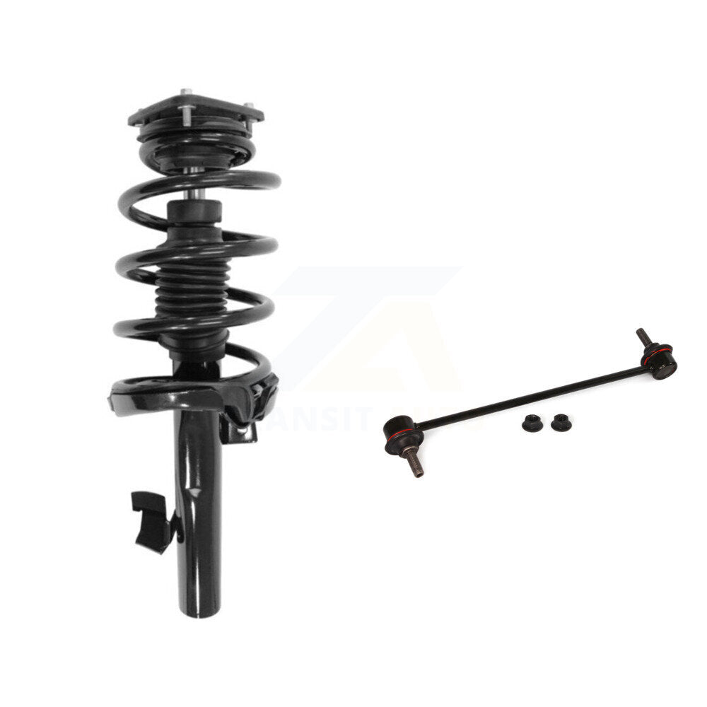 [Avant Gauche] Ensemble de jambe de suspension avec ressort hélicoïdal pour Volvo S40 C30 V50 C70 KSS-104637
