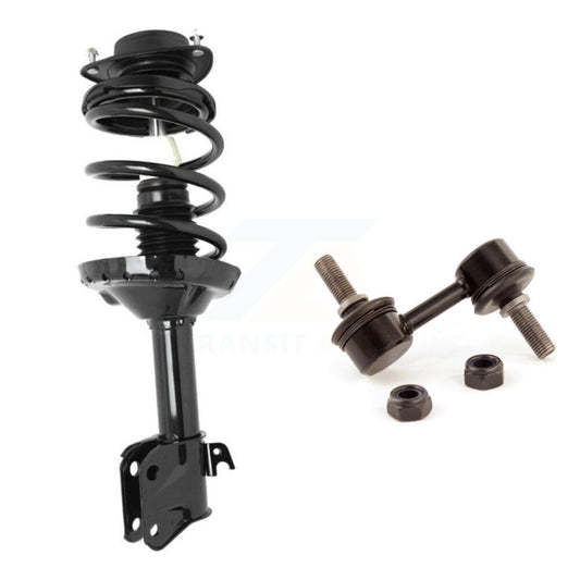 [Avant Gauche] Ensemble de jambe de suspension avec ressort hélicoïdal pour 09-13 Subaru Forester Excludes Turbocharged KSS-104647