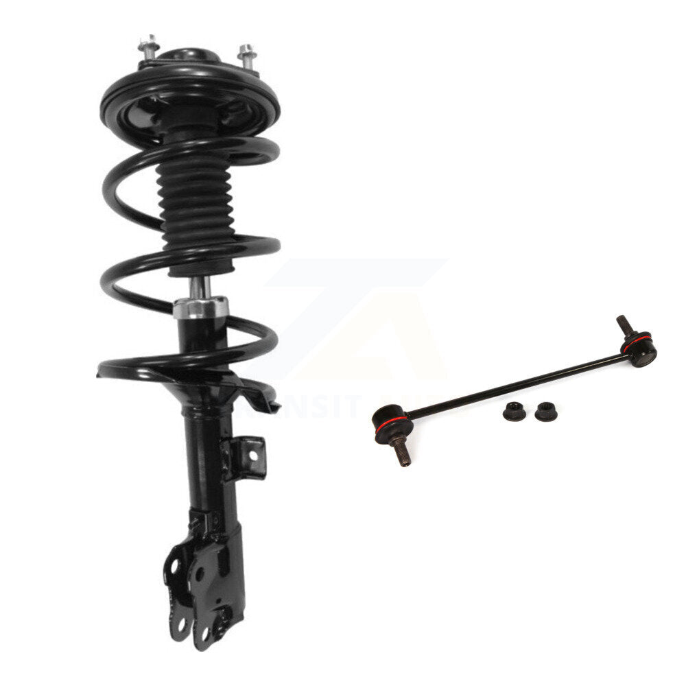[Avant Gauche] Ensemble de jambe de suspension avec ressort hélicoïdal pour Mitsubishi Lancer KSS-104652