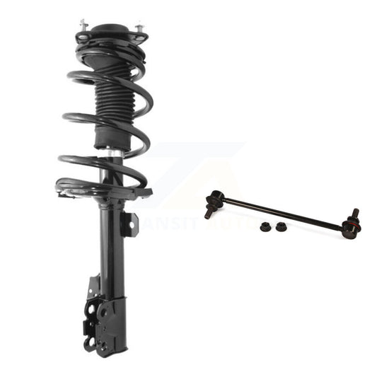 [Avant Gauche] Ensemble de jambe de suspension avec ressort hélicoïdal pour 11-20 Toyota Sienna Excludes Wheel Drive KSS-104655