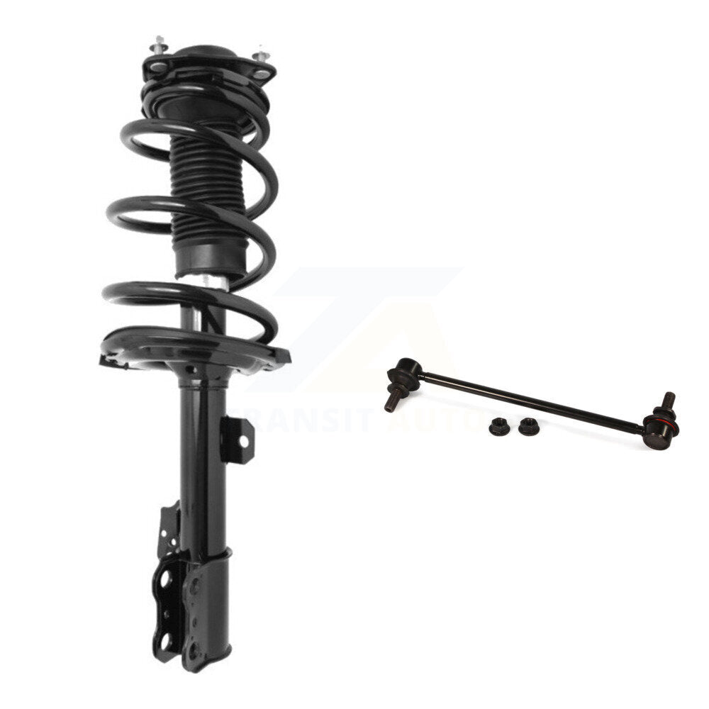 [Avant Gauche] Ensemble de jambe de suspension avec ressort hélicoïdal pour 2011-2020 Toyota Sienna FWD Excludes AWD KSS-104656