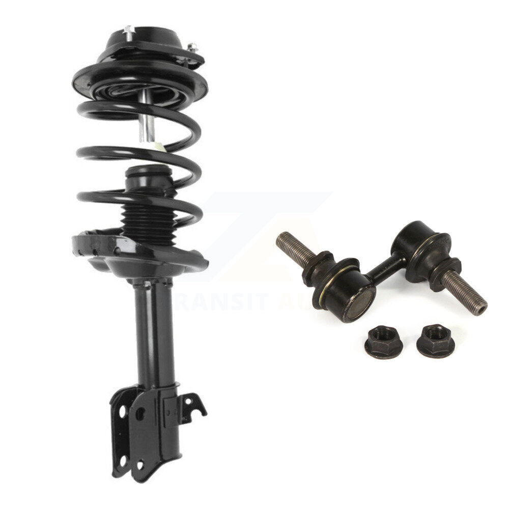 [Avant Gauche] Ensemble de jambe de suspension avec ressort hélicoïdal pour 2010-2014 Subaru Legacy KSS-104657