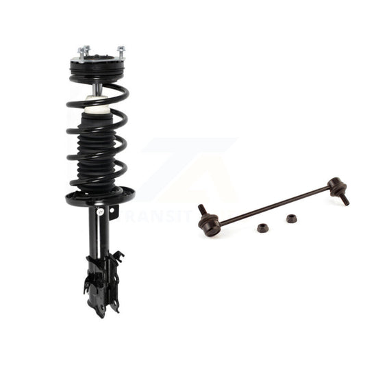 [Avant Gauche] Ensemble de jambe de suspension avec ressort hélicoïdal pour 2011-2019 Ford Fiesta KSS-104658