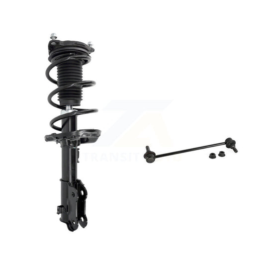 [Avant Gauche] Ensemble de jambe de suspension avec ressort hélicoïdal pour Hyundai Elantra Kia Forte KSS-104666