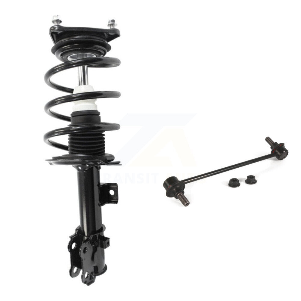 [Avant Gauche] Ensemble de jambe de suspension avec ressort hélicoïdal pour Kia Forte Forte5 Koup KSS-104667