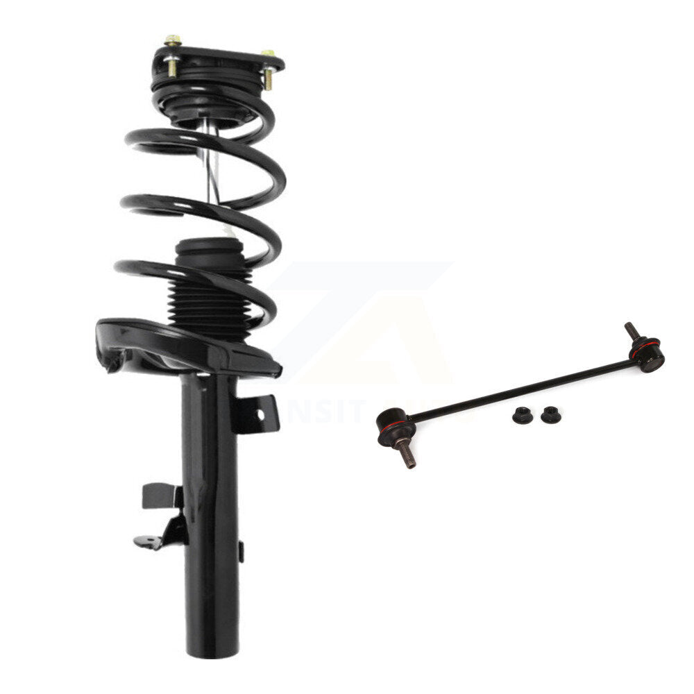 [Avant Gauche] Ensemble de jambe de suspension avec ressort hélicoïdal pour Ford Focus Excludes Electric Engine Turbo KSS-104679
