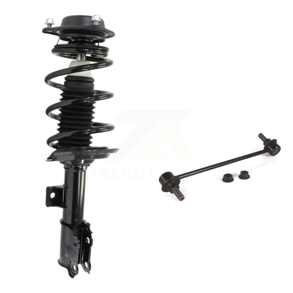 [Avant Gauche] Ensemble de jambe de suspension avec ressort hélicoïdal pour Hyundai Elantra Coupe KSS-104687