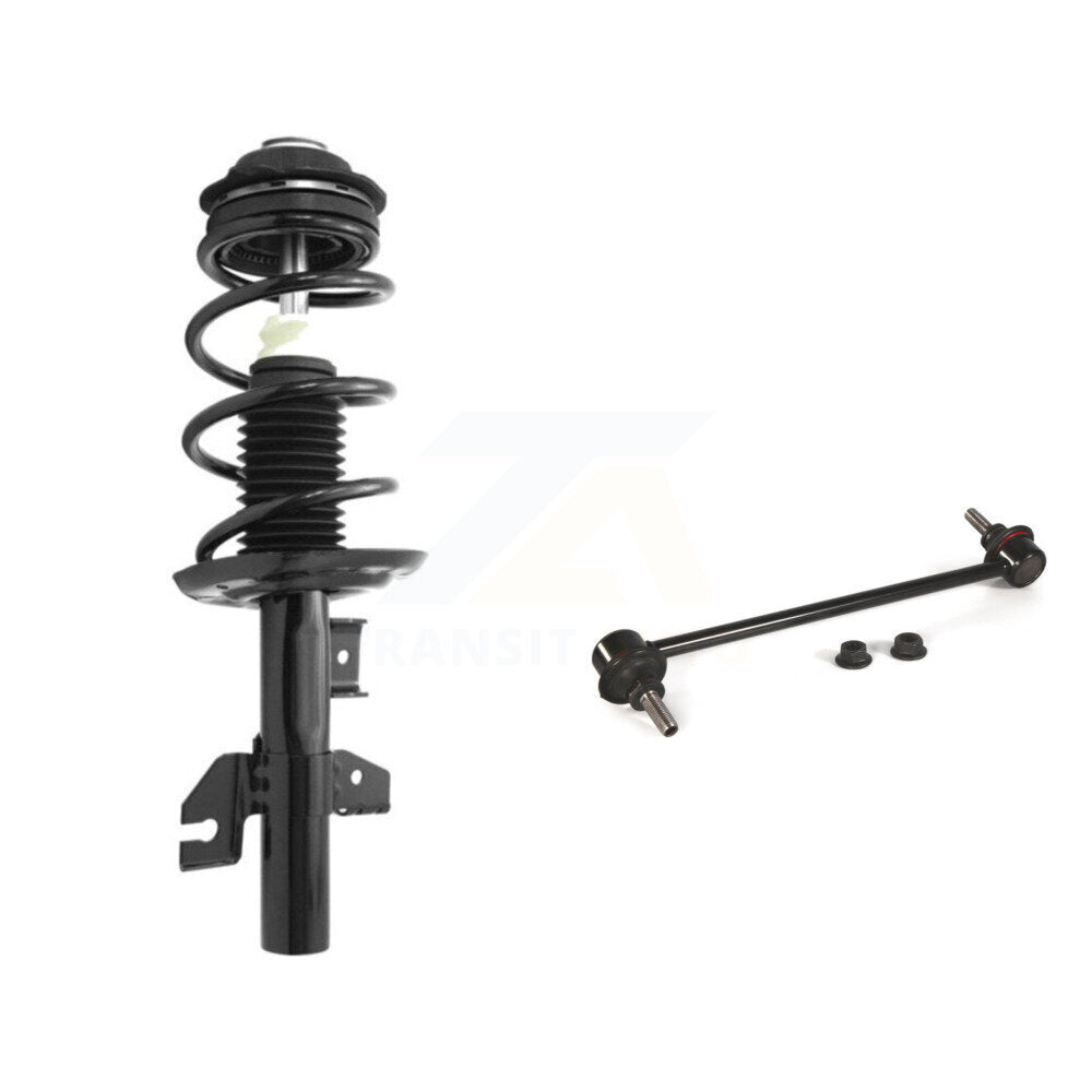[Avant Gauche] Ensemble de jambe de suspension avec ressort hélicoïdal pour 13-16 Dodge Dart Excludes SE SXT Rallye Models KSS-104689