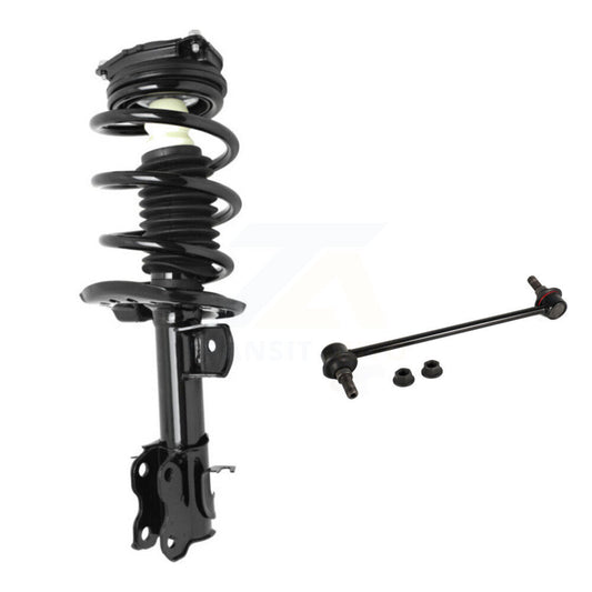 [Avant Gauche] Ensemble de jambe de suspension avec ressort hélicoïdal pour Nissan NV200 Chevrolet City Express KSS-104697