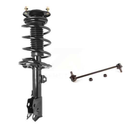 [Avant Gauche] Ensemble de jambe de suspension avec ressort hélicoïdal pour Toyota Corolla KSS-104698