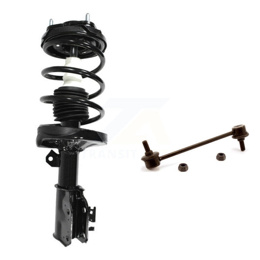 [Avant Gauche] Ensemble de jambe de suspension avec ressort hélicoïdal pour 2000 Mazda Protege Production from 10 00 KSS-104709