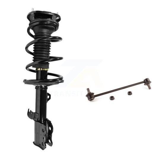 [Avant Gauche] Ensemble de jambe de suspension avec ressort hélicoïdal pour 2003-2008 Toyota Corolla KSS-104710