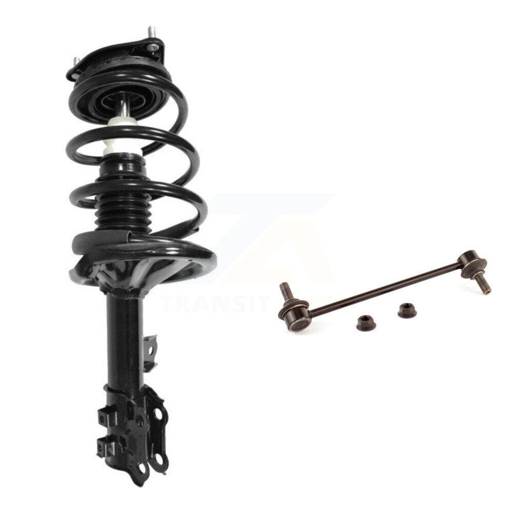 [Avant Gauche] Ensemble de jambe de suspension avec ressort hélicoïdal pour 2007-2010 Hyundai Elantra KSS-104717