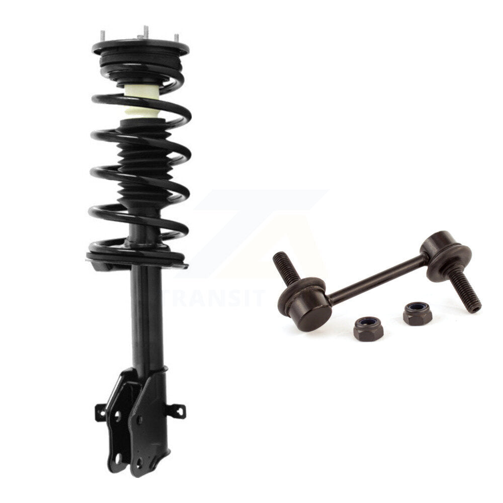 [Avant Gauche] Ensemble de jambe de suspension avec ressort hélicoïdal pour 2007-2010 Ford Edge Lincoln MKX KSS-104724