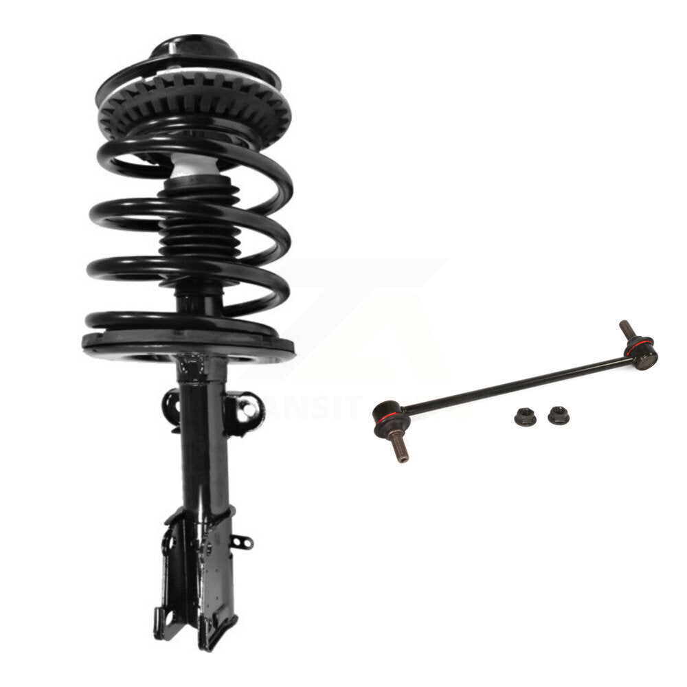 [Avant Gauche] Ensemble de jambe de suspension avec ressort hélicoïdal pour Dodge Grand Caravan Chrysler Town Country KSS-104725