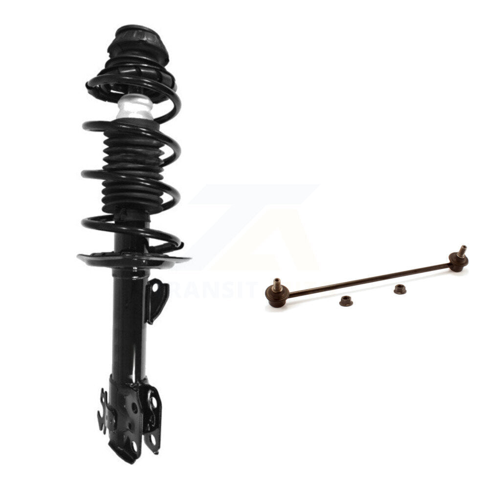 [Avant Gauche] Ensemble de jambe de suspension avec ressort hélicoïdal pour Toyota Yaris Prius C KSS-104732