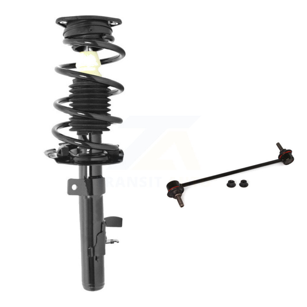 [Avant Gauche] Ensemble de jambe de suspension avec ressort hélicoïdal pour 2013-2019 Ford Escape KSS-104734