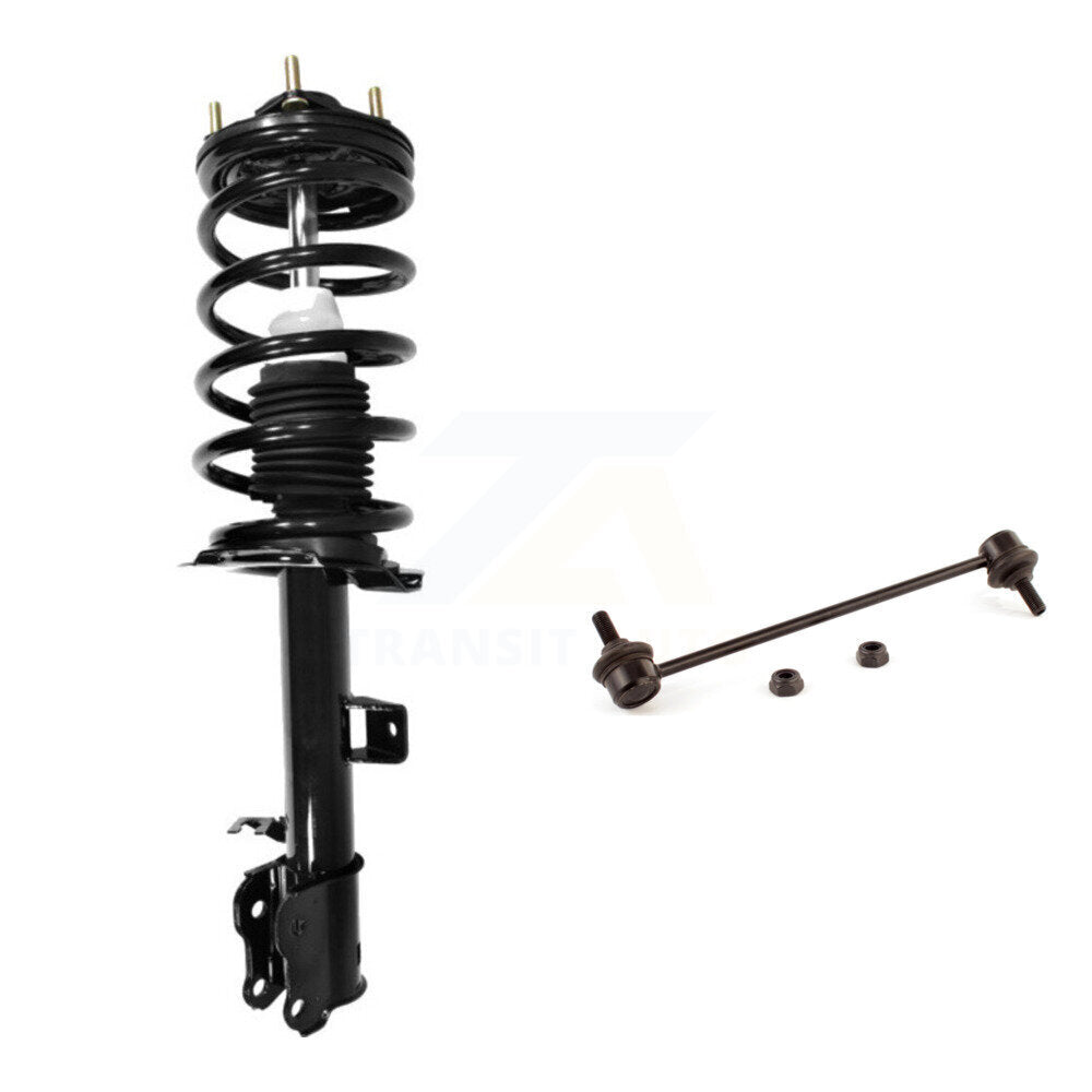 [Avant Gauche] Ensemble de jambe de suspension avec ressort hélicoïdal pour 2001-2004 Ford Escape Mazda Tribute KSS-104752