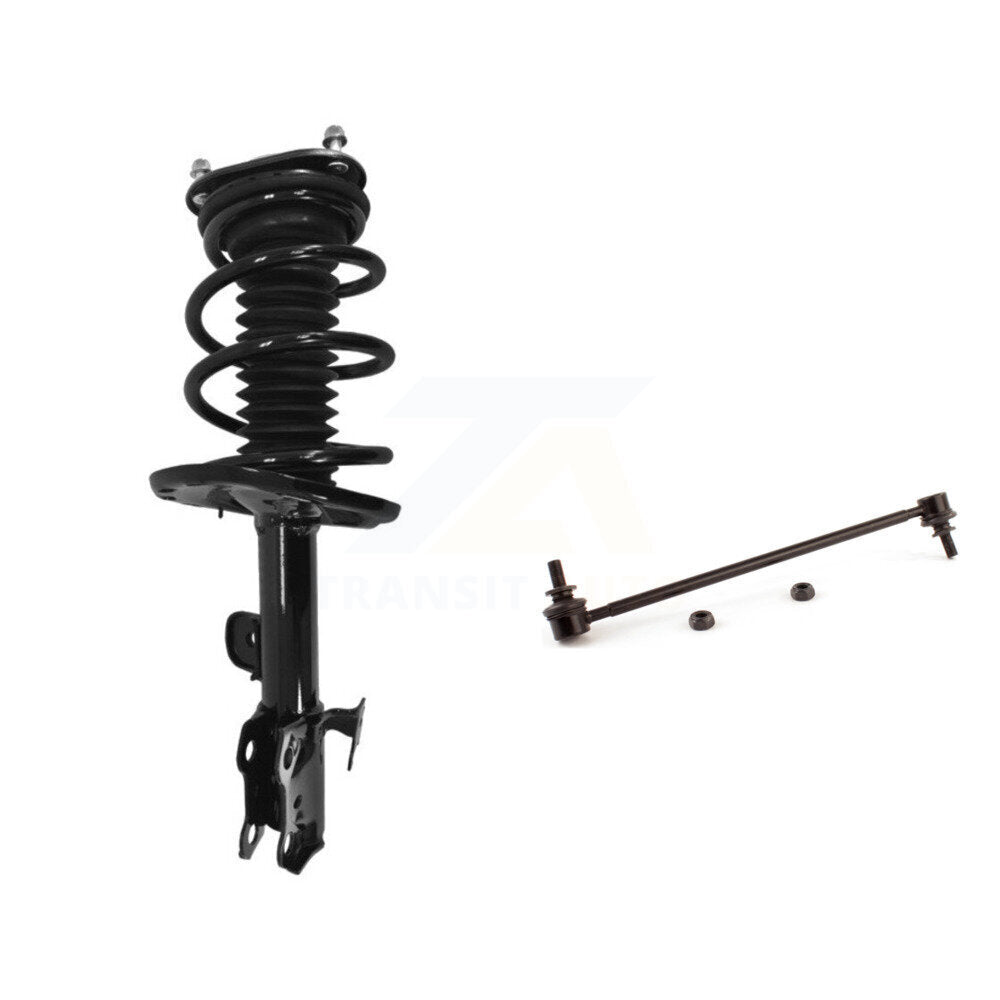 [Avant Gauche] Ensemble de jambe de suspension avec ressort hélicoïdal pour 2006-2012 Toyota RAV4 Without Sport Package KSS-104755