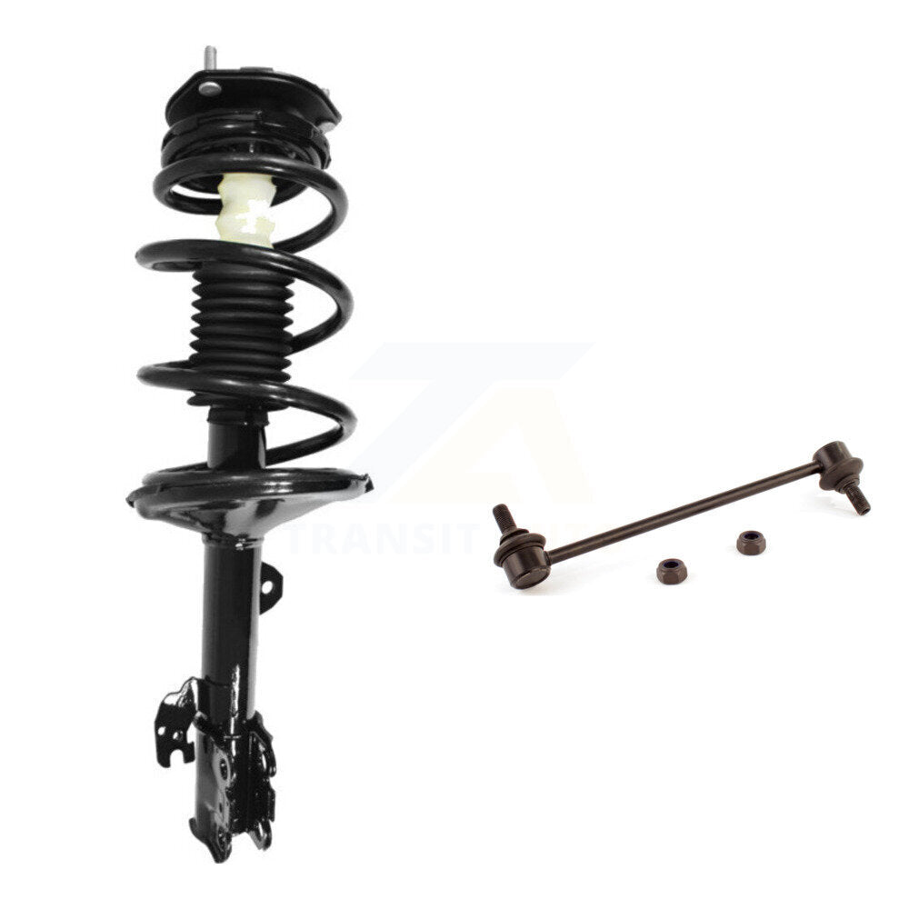 [Avant Gauche] Ensemble de jambe de suspension avec ressort hélicoïdal pour Toyota Highlander KSS-104762