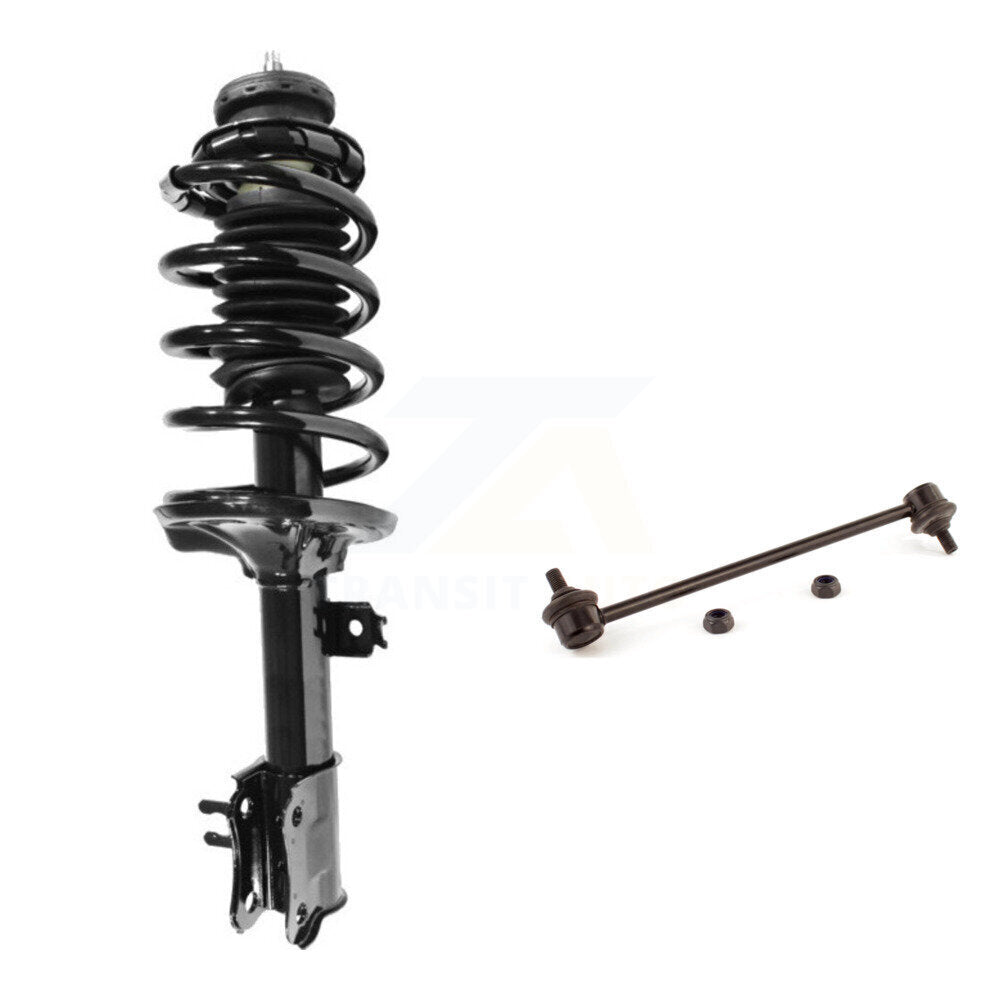 [Avant Gauche] Ensemble de jambe de suspension avec ressort hélicoïdal pour Chevrolet Aveo Pontiac Aveo5 Wave G3 Suzuki KSS-104763