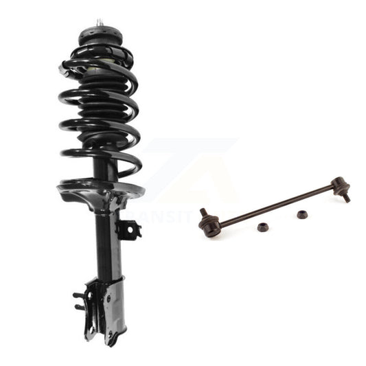 [Avant Gauche] Ensemble de jambe de suspension avec ressort hélicoïdal pour Chevrolet Aveo Pontiac Aveo5 Wave G3 Suzuki KSS-104763