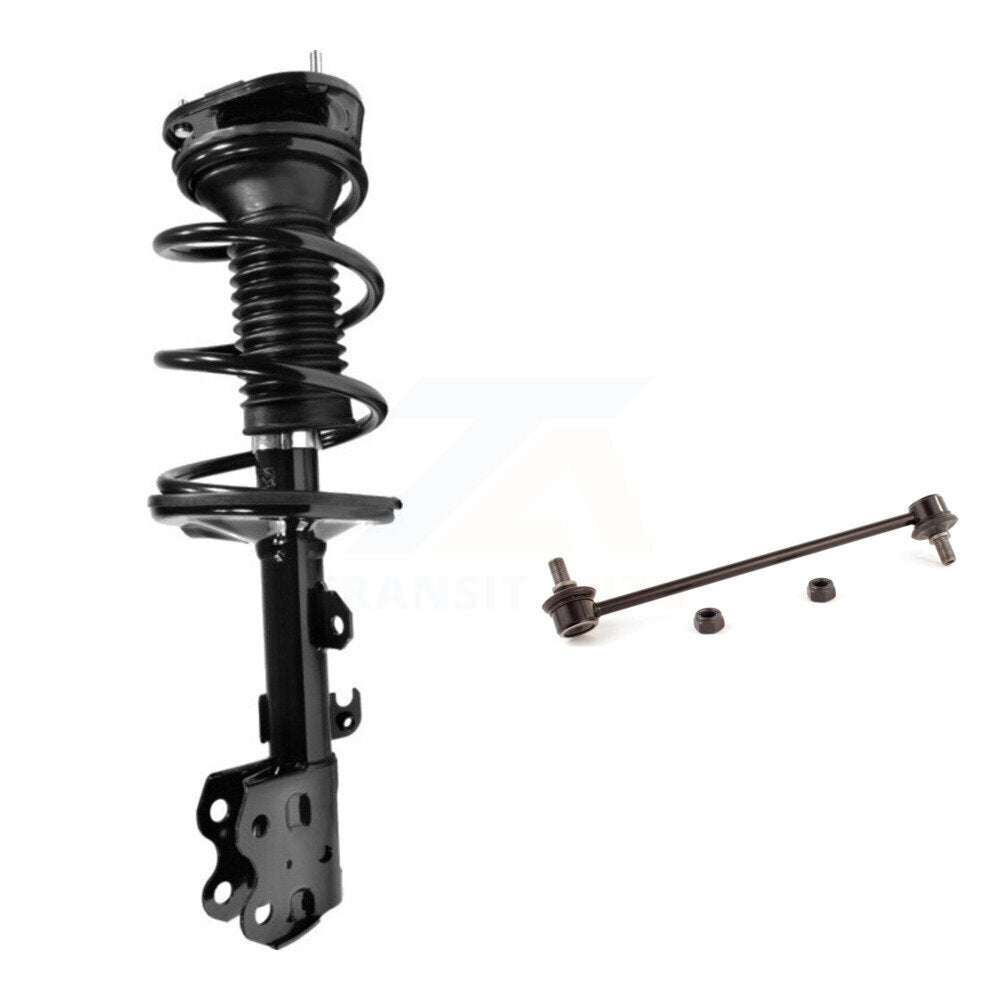 [Avant Gauche] Ensemble de jambe de suspension avec ressort hélicoïdal pour 2004-2009 Toyota Prius KSS-104766