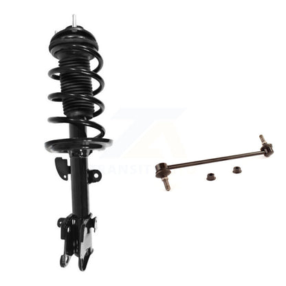 [Avant Gauche] Ensemble de jambe de suspension avec ressort hélicoïdal pour Acura MDX ZDX Excludes Electronic Suspension KSS-104773